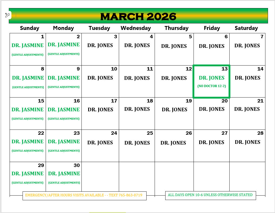 March 26 calendar pic